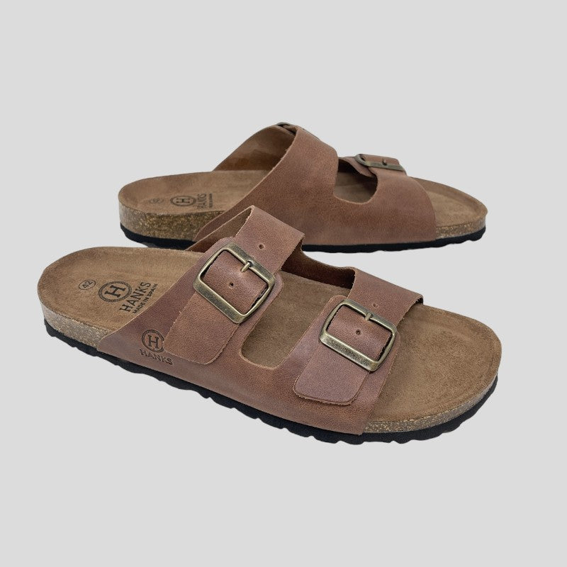 Sandalia de hombre online en piel