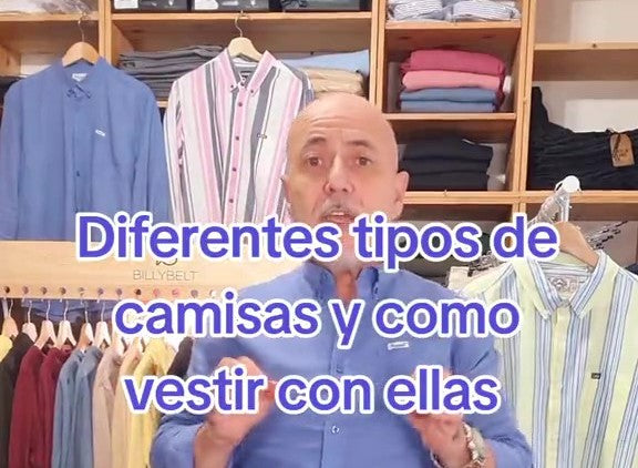 Diferentes tipos de camisas y como vestir con ellas