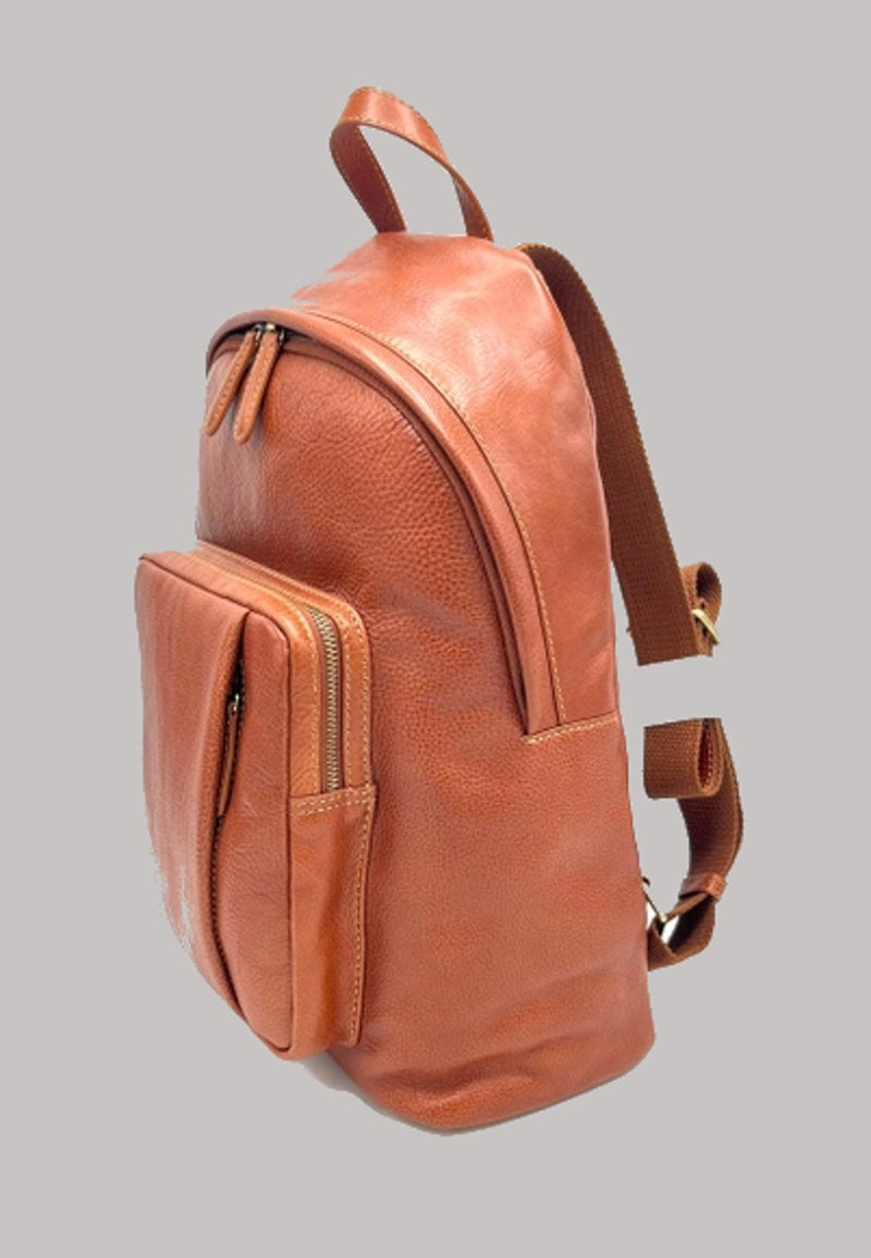 Mochila de piel autentica para hombre - Dos colores