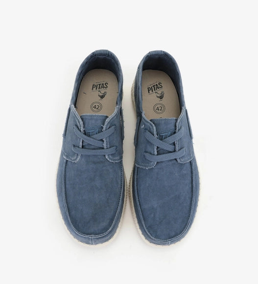 Nauticos de hombre Denim Gris