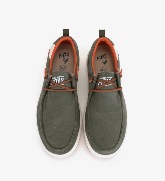 Mocasines Wallabee de hombre Kaki